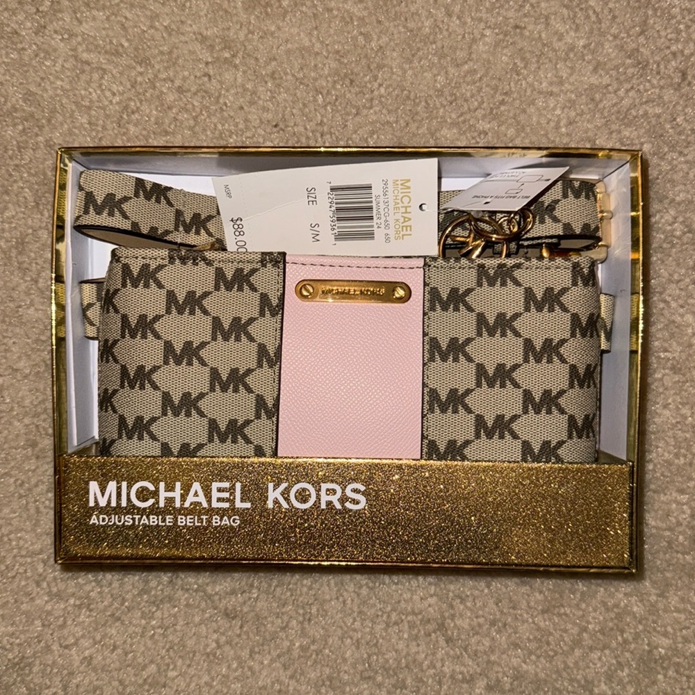 Michael Kors adjustable belt bag